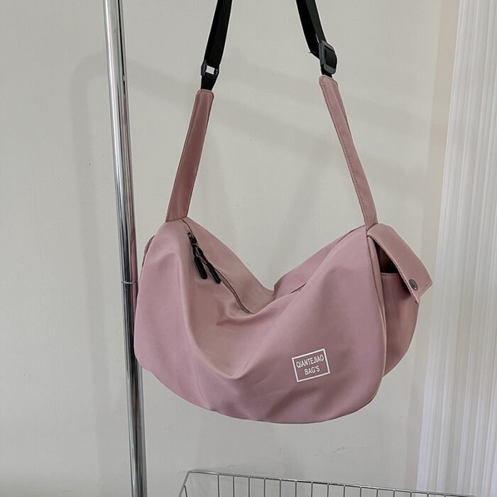 Fashion Casual Nylon Sports Large Capacity Shoulder Messenger Travel Bag - Image 8