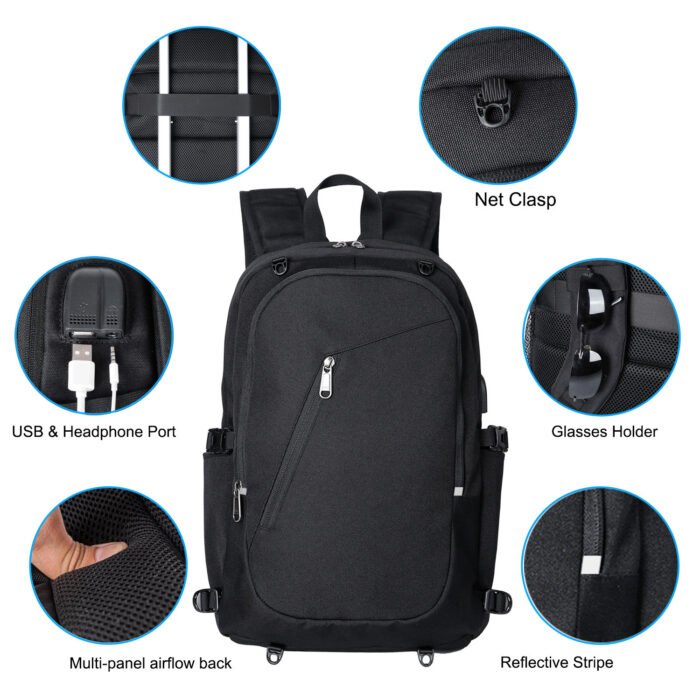 Multifunctional Anti-theft Backpack Male Outdoor Travel Bag - Image 3