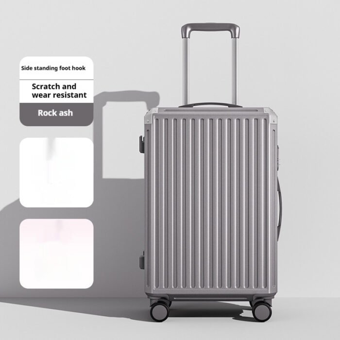 Luggage 20-inch Boarding Password Suitcase Durable Thickened Zipper Trolley Suitcase For Men - Image 8
