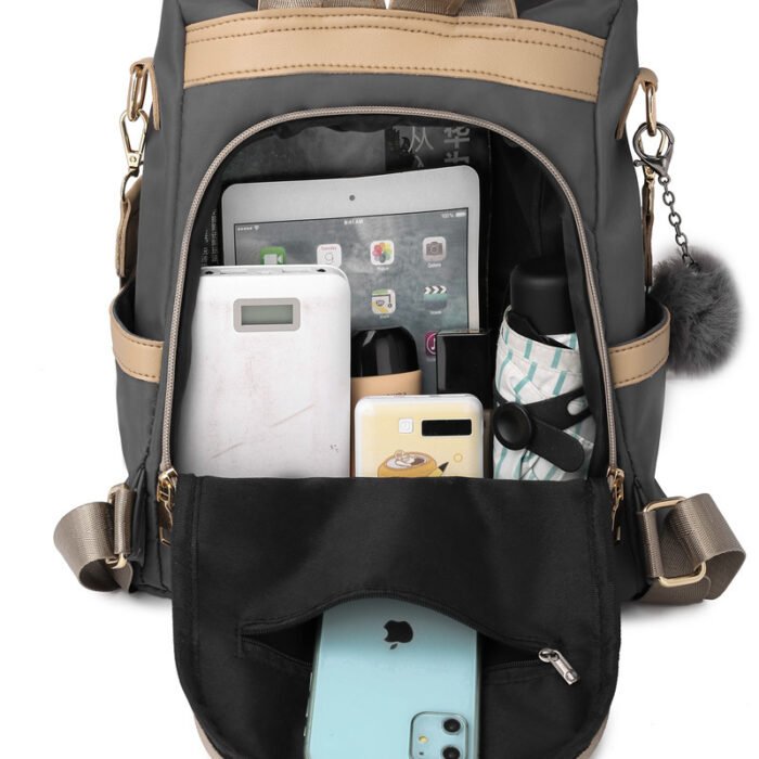 Women's Fashionable Simple Anti-theft Travel Backpack - Image 4