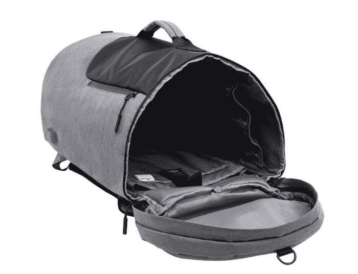 Large-capacity duffel bag men's gym bag waterproof folding cylinder bag - Image 6