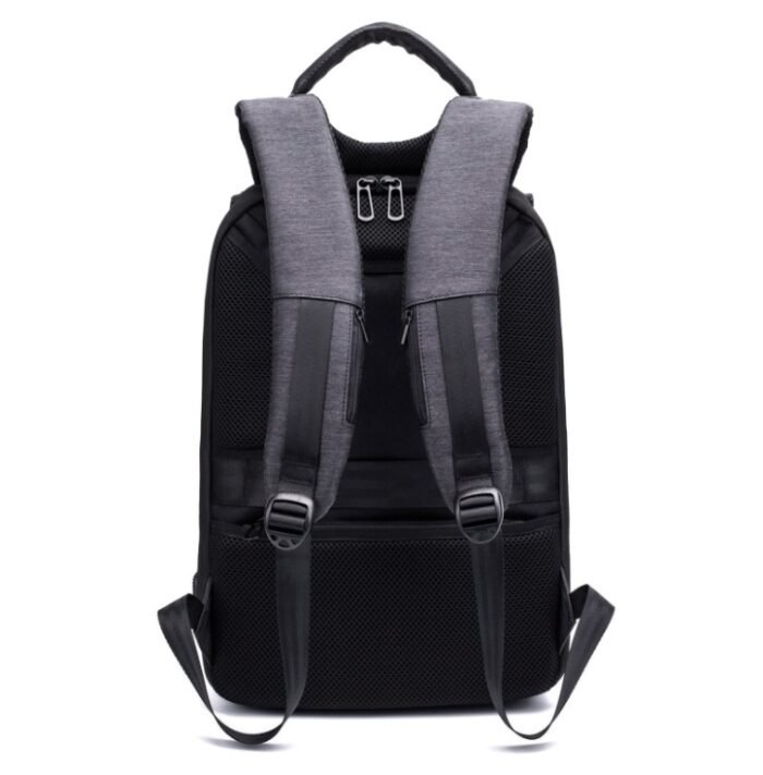 New USB charging Men Anti Theft Backpack Waterproof Men USB Charging Backpack With Plug Business Travel Bag - Image 2