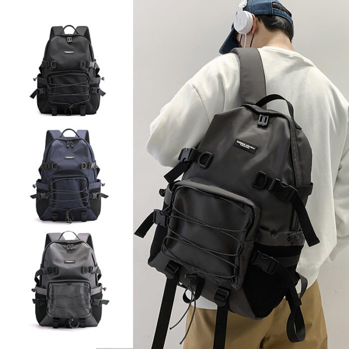 Trendy Fashion Personality Travel Backpack Outdoor Anti-theft Backpack - Image 1