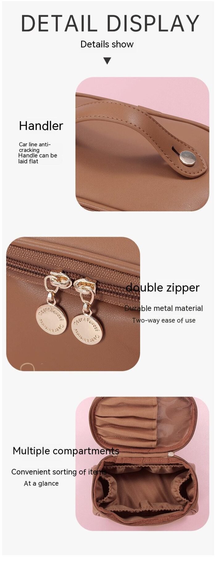 Makeup Large Capacity Portable Travel Toiletry Bag - Image 9