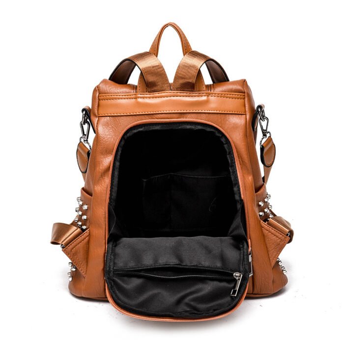 Soft travel backpack anti-theft school bag - Image 2