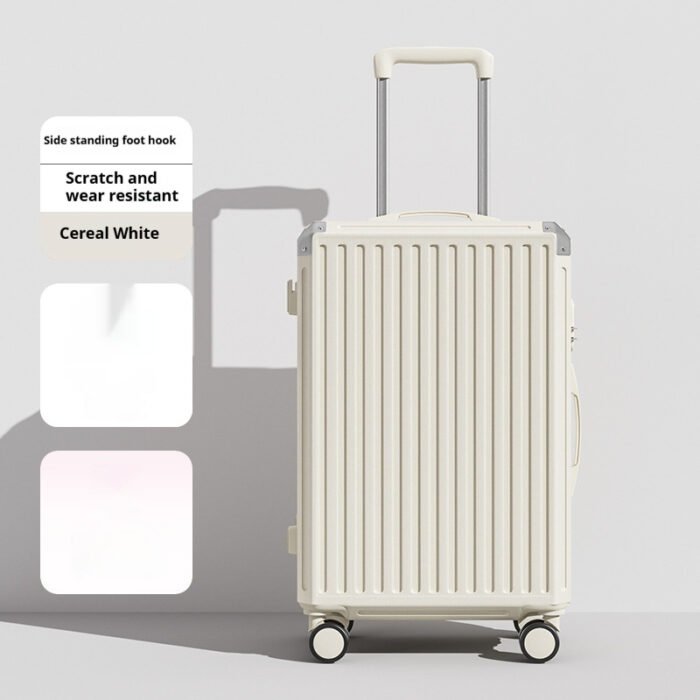 Luggage 20-inch Boarding Password Suitcase Durable Thickened Zipper Trolley Suitcase For Men - Image 6
