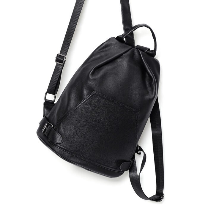 Anti-theft Ladies Backpack Genuine Leather Travel Bag Top Layer Cowhide - Image 4