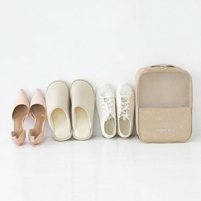 Portable Shoe Bags Waterproof Travel Shoe Bag Trolley Underwear - Image 3