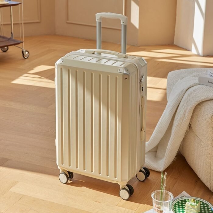 Luggage 20-inch Boarding Password Suitcase Durable Thickened Zipper Trolley Suitcase For Men - Image 2