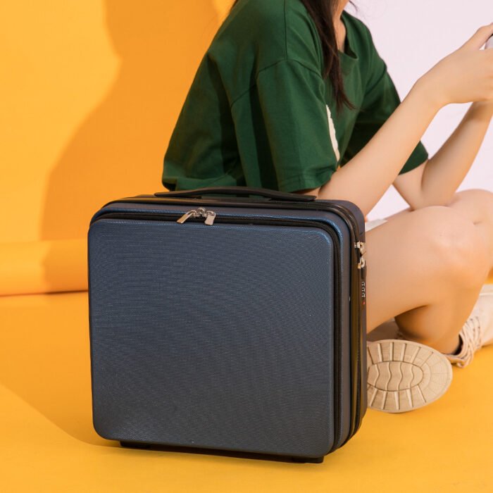 Women's Mini Cornetto Functional Portable Suitcase Luggage - Image 4