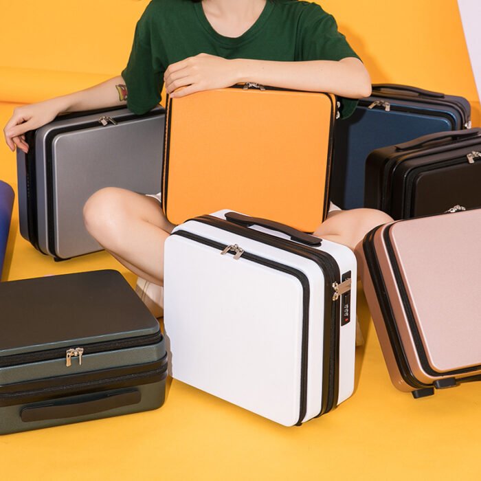 Women's Mini Cornetto Functional Portable Suitcase Luggage - Image 1