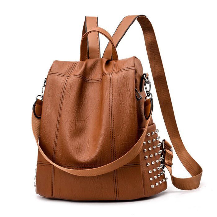 Soft travel backpack anti-theft school bag - Image 4