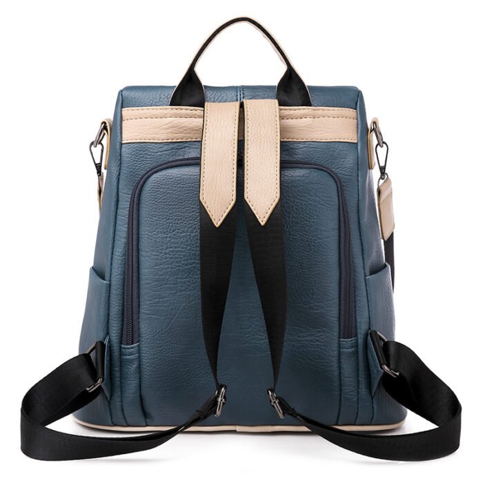 Fashion Casual Ladies Backpack Simple Large-capacity Travel Anti-theft Bag - Image 5