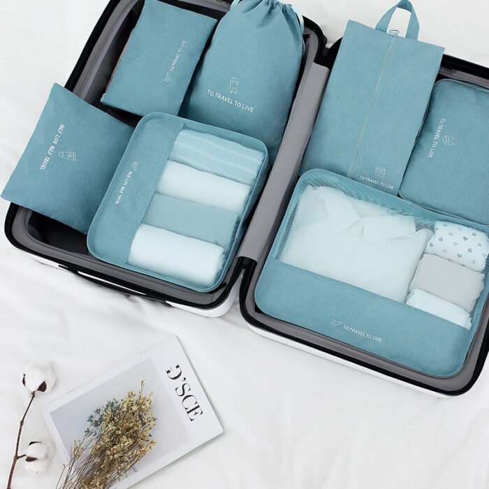 Seven-piece Set Of Travel Thickened Luggage Storage Bags - Image 8