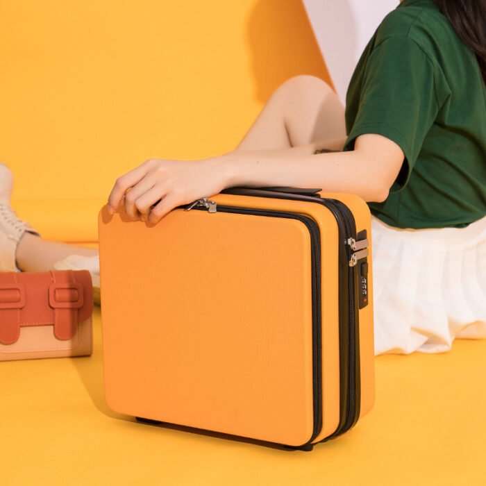 Women's Mini Cornetto Functional Portable Suitcase Luggage - Image 8