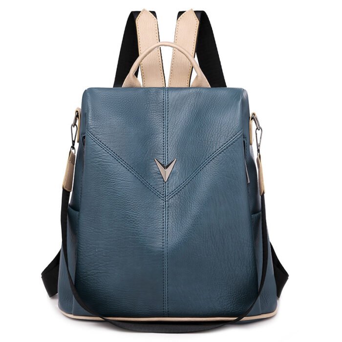 Fashion Casual Ladies Backpack Simple Large-capacity Travel Anti-theft Bag - Image 1