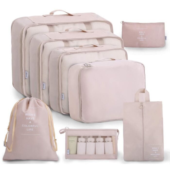 Luggage Clothes Organizer Eight-piece Set Storage - Image 10