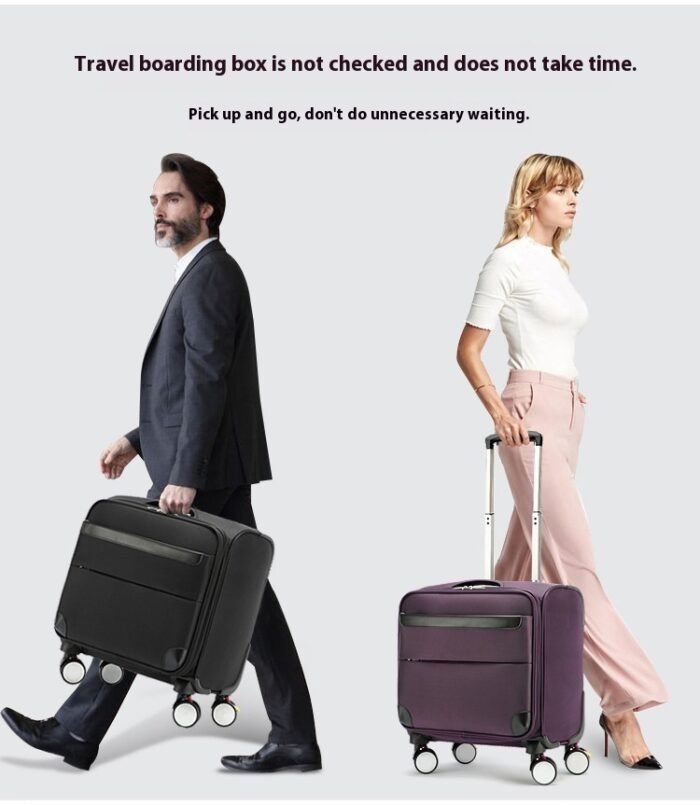 Business Luggage Men's Oxford Cloth Luggage Travel Boarding Women's Suitcase - Image 7