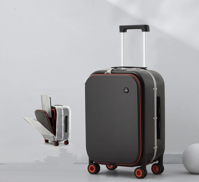 Aluminum Frame Of Suitcase Hard Rim Universal Wheel Trolley Box - Image 8