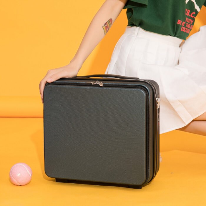 Women's Mini Cornetto Functional Portable Suitcase Luggage - Image 2
