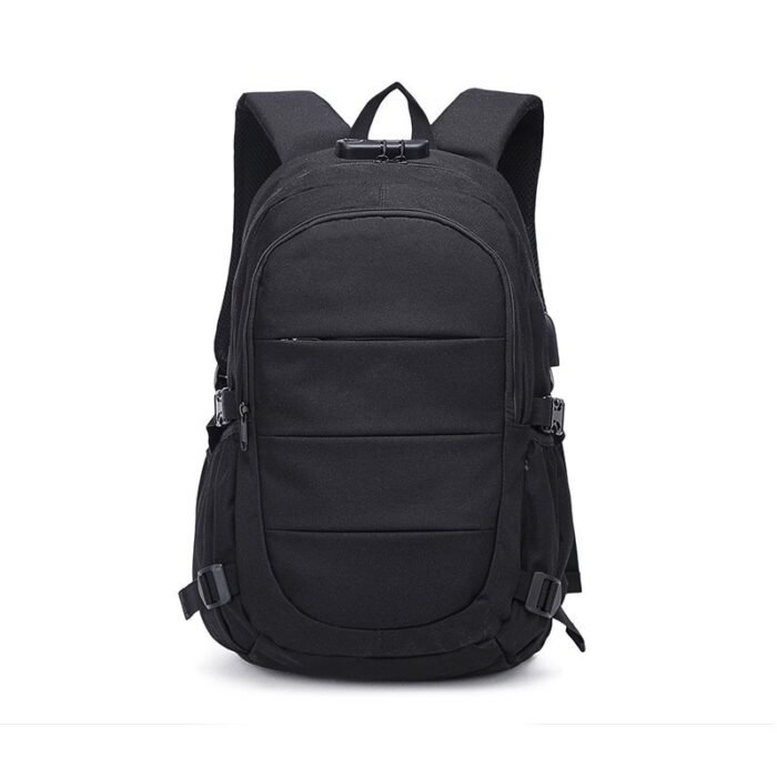Backpack Password Lock Anti-theft Backpack Large Capacity Student Schoolbag Business Trip Travel Laptop Bag - Image 3