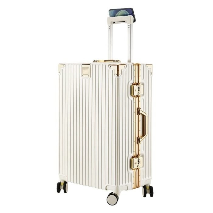 Suitcase Large Capacity Aluminium Frame Luggage - Image 6