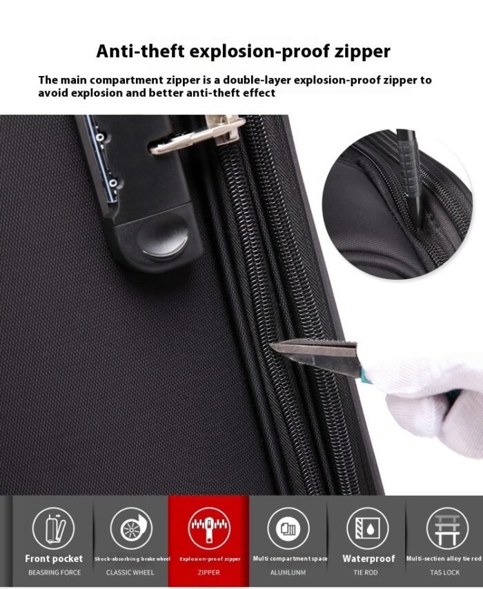 Business Luggage Men's Oxford Cloth Luggage Travel Boarding Women's Suitcase - Image 10