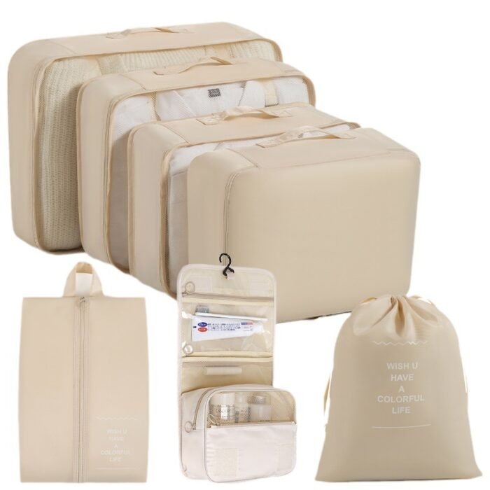 Luggage Clothes Shoes Underwear Storage Organizing Folders Eight-piece Set - Image 10