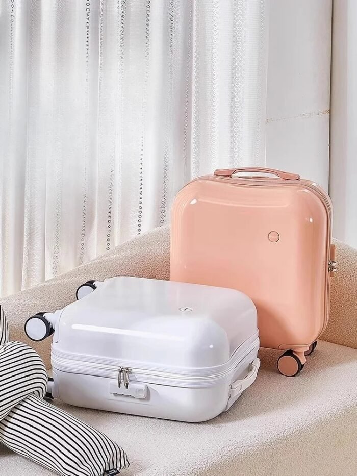 Mini Cute Suitcase Ladies Small Lightweight Luggage Boardable Trolley Case Universal Silent Wheel Suitcase For Children - Image 4
