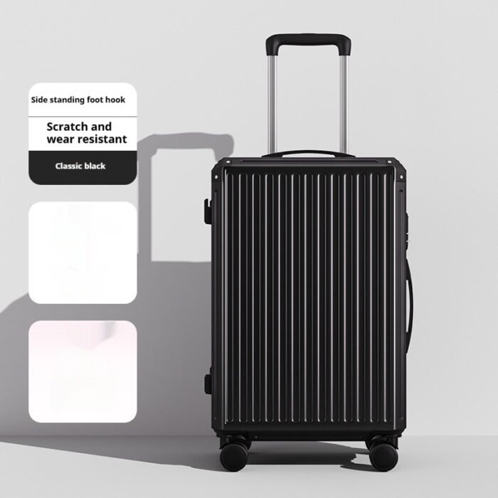 Luggage 20-inch Boarding Password Suitcase Durable Thickened Zipper Trolley Suitcase For Men - Image 7