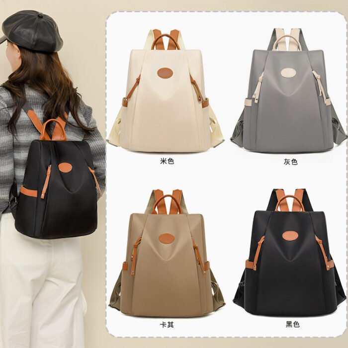 Waterproof Oxford Cloth Anti-theft Travel Backpack - Image 4