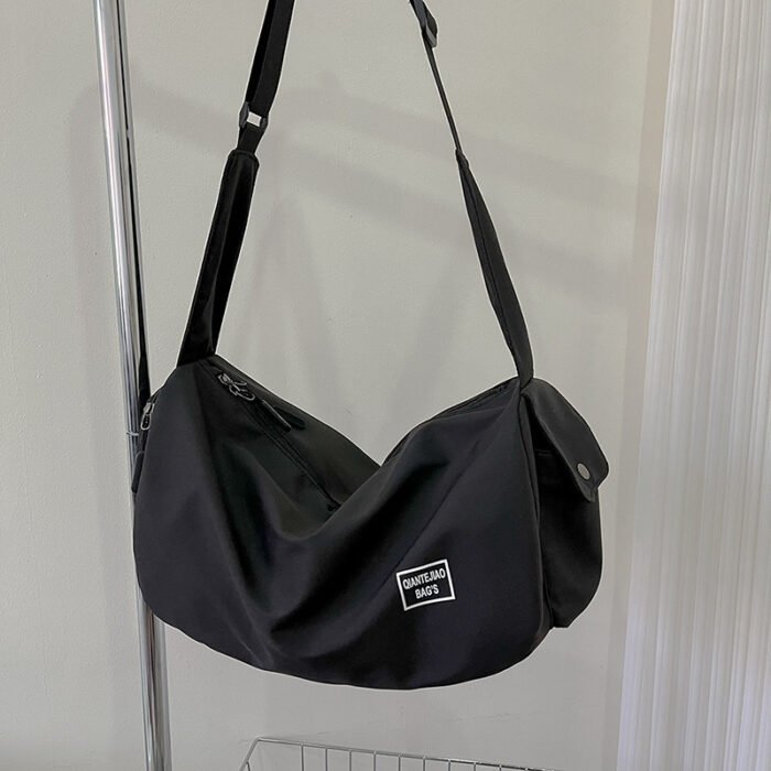 Fashion Casual Nylon Sports Large Capacity Shoulder Messenger Travel Bag - Image 9