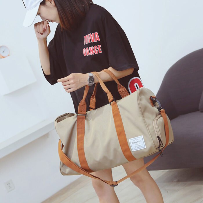 Women Travel Bag Fitness Sports Gym Tote Workout Duffel Bag - Image 6