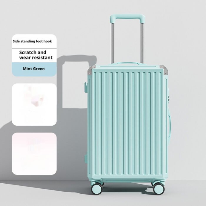 Luggage 20-inch Boarding Password Suitcase Durable Thickened Zipper Trolley Suitcase For Men - Image 9